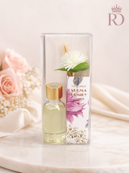 معطر جو دائري فواح بلمسة ورد فاخرة